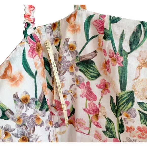 Agua Bendita  Lima Maxi Dress Jardinera - Picture 9 of 9